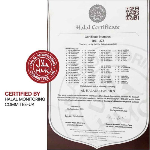 AL-22 SABINA MATTE ROZE LIPPENSTIF Halal