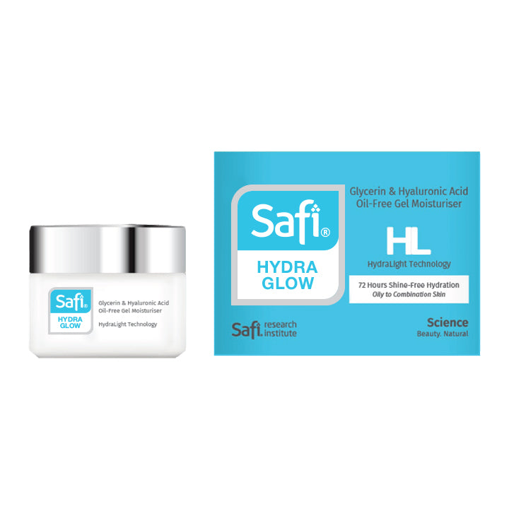 SAFI Hydra Glow Hydralight Glycerin & Hyaluronic Acid Oil-Free Gel Moisturiser