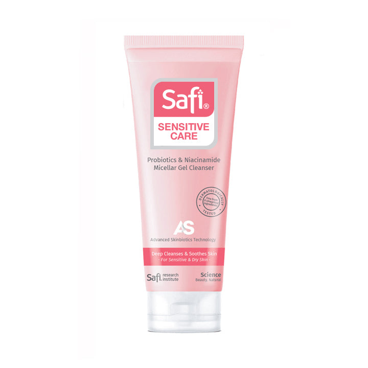 Safi Sensitive Care Probiotics & Niacinamide Micellar Gel Cleanser