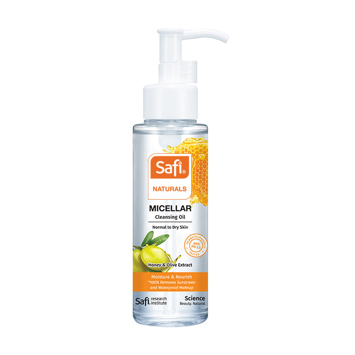 SAFI Naturals Micellar Oil Honey & Olive