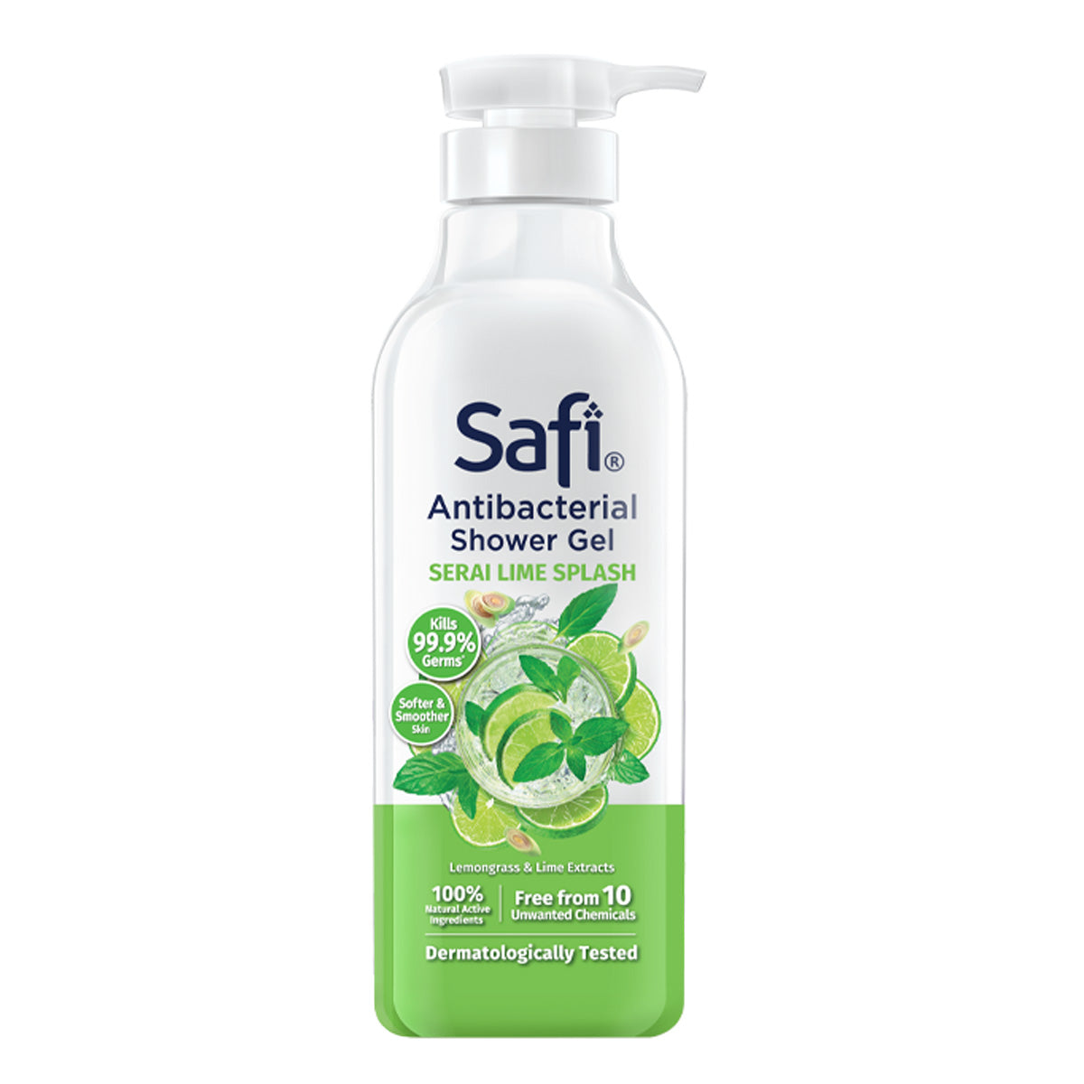 Safi Antibacterial Shower Serai Lime Splash