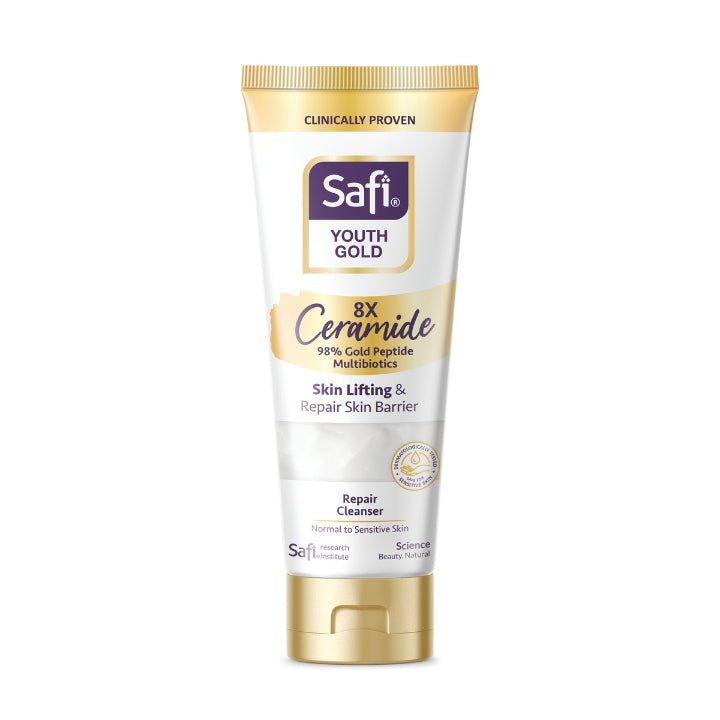 SAFI Youth Gold 8X Ceramide Repair Cleanser