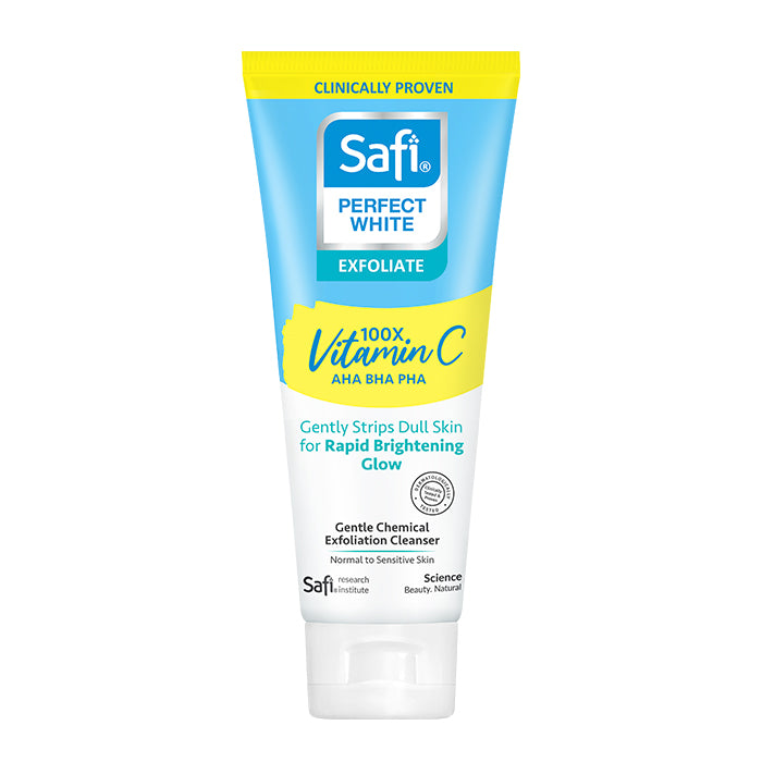SAFI Perfect White Gentle Chemical Exfoliate Cleanser