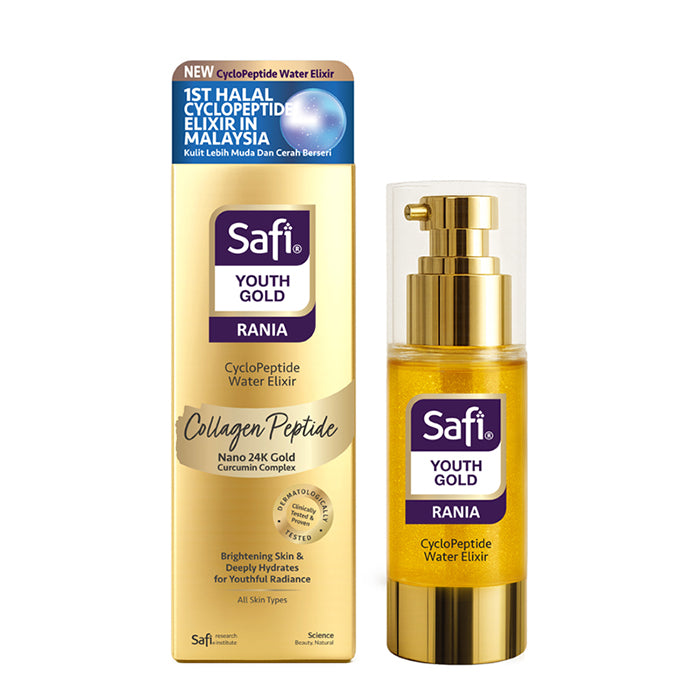 SAFI Youth Gold CycloPeptide Water Elixir