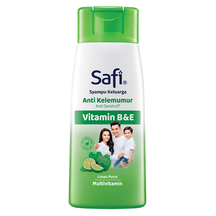 SAFI Anti-Dandruff Family Shampoo with Lime & Multivitamin