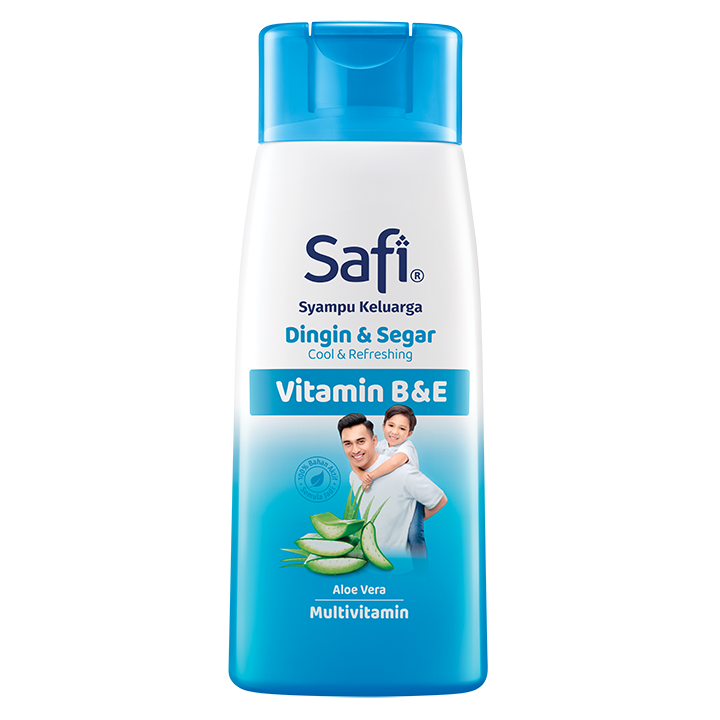 SAFI Cool & Refreshing Family Shampoo with Aloe Vera & Multivitamin