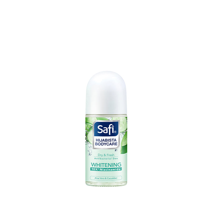 [Ketibas] SAFI Hijabista Bodycare Antibacterial Deodorant Roll On Dry & Fresh