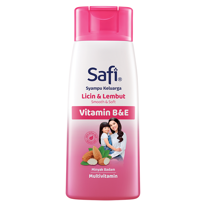 SAFI Smooth & Soft Family Shampoo with Almond Oil & Multivitamin
