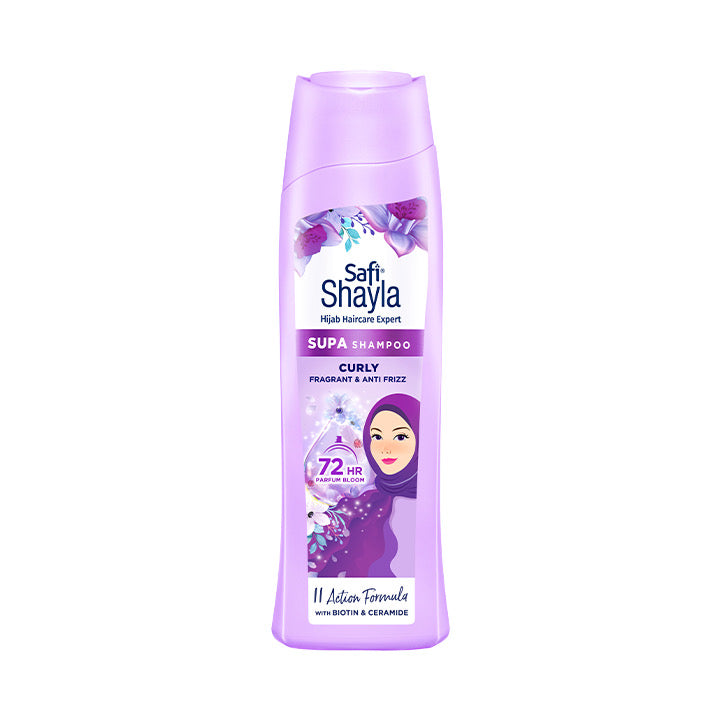 SAFI Shayla Supa Curly, Fragrant & Anti Frizz Shampoo