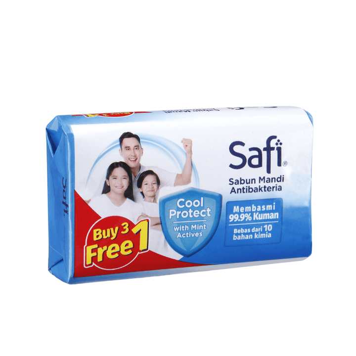 SAFI Antibacterial Shower Barsoap Cool Protect