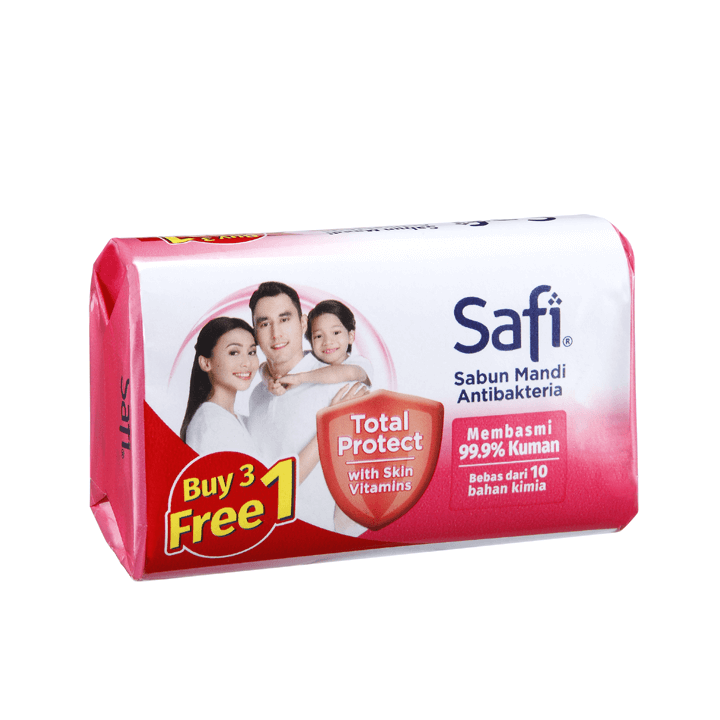 SAFI Antibacterial Shower Barsoap Total Protect