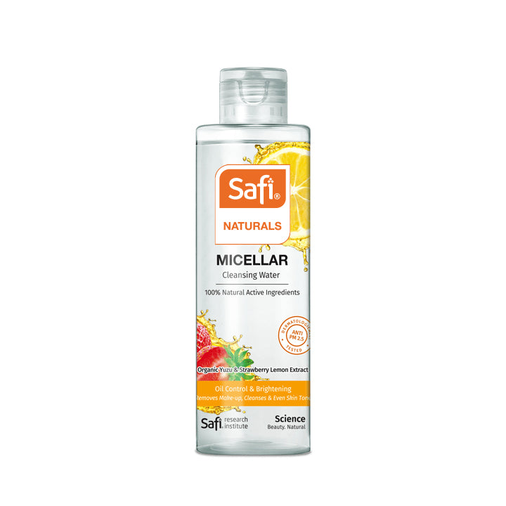 SAFI Naturals Micellar Water Yuzu & Strawberry lemon
