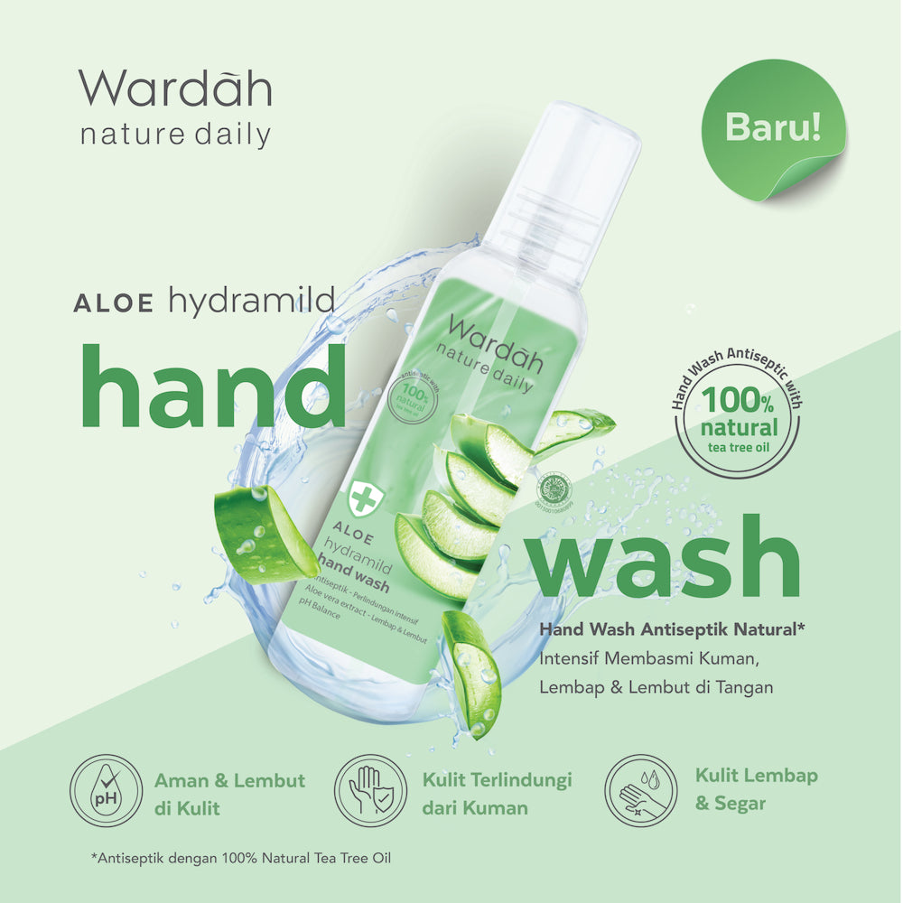 Nature Daily Aloe Hydramild Hand Wash 200 ml