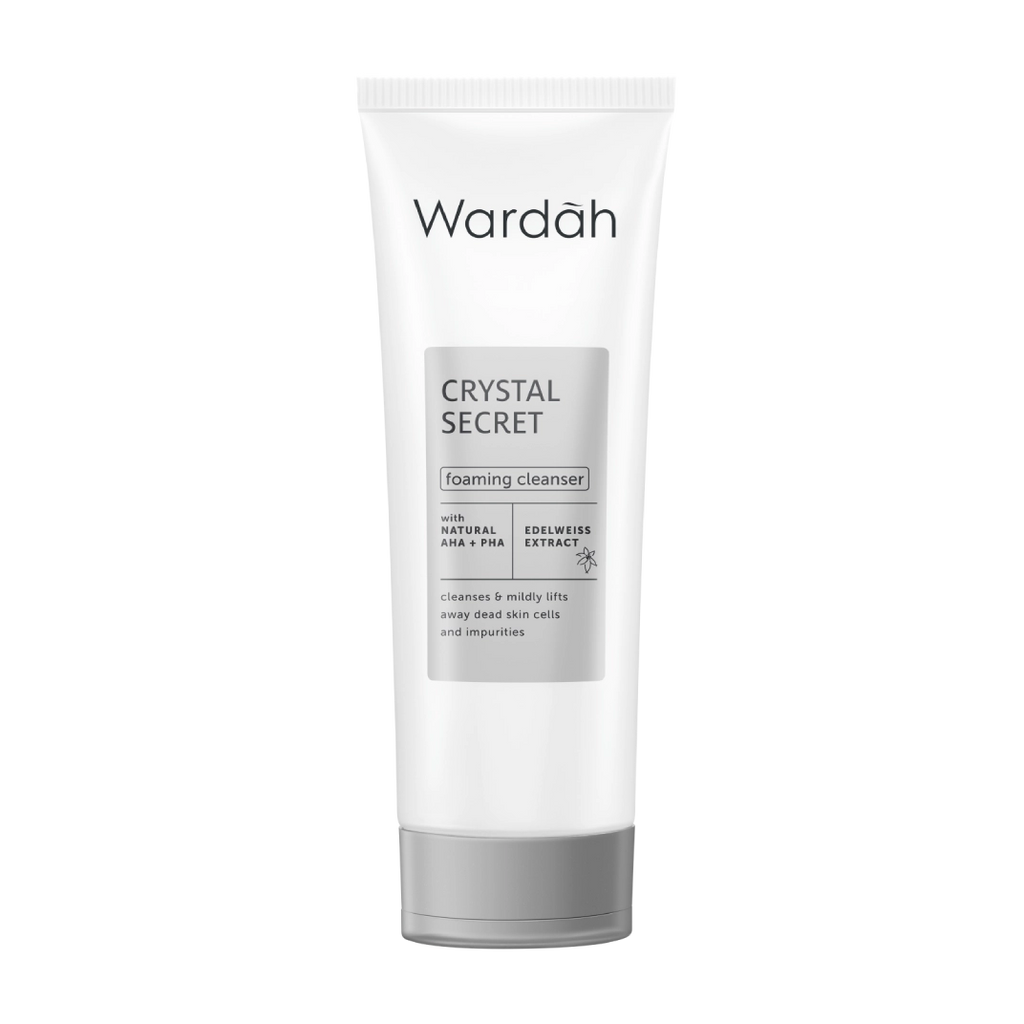Crystal Secret Foaming Cleanser with Natural AHA+PHA