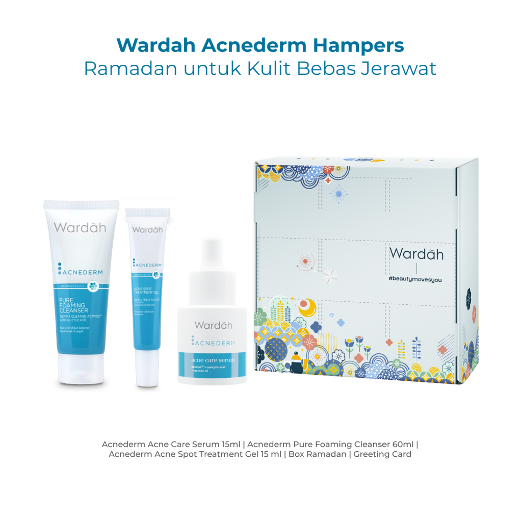Wardah Acnederm Hampers Ramadan untuk Kulit Bebas Jerawat