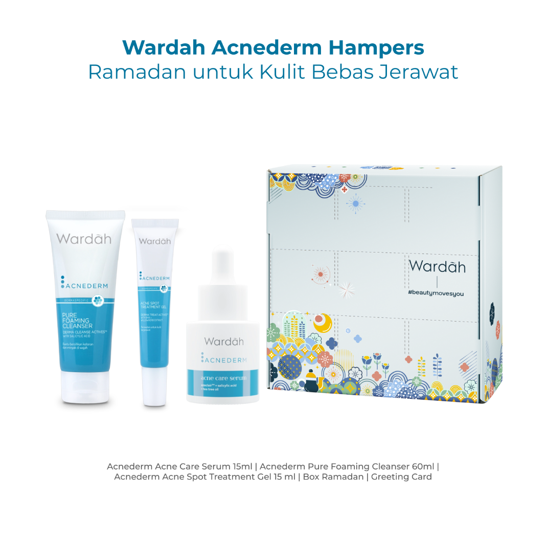 Wardah Acnederm Hampers Ramadan untuk Kulit Bebas Jerawat