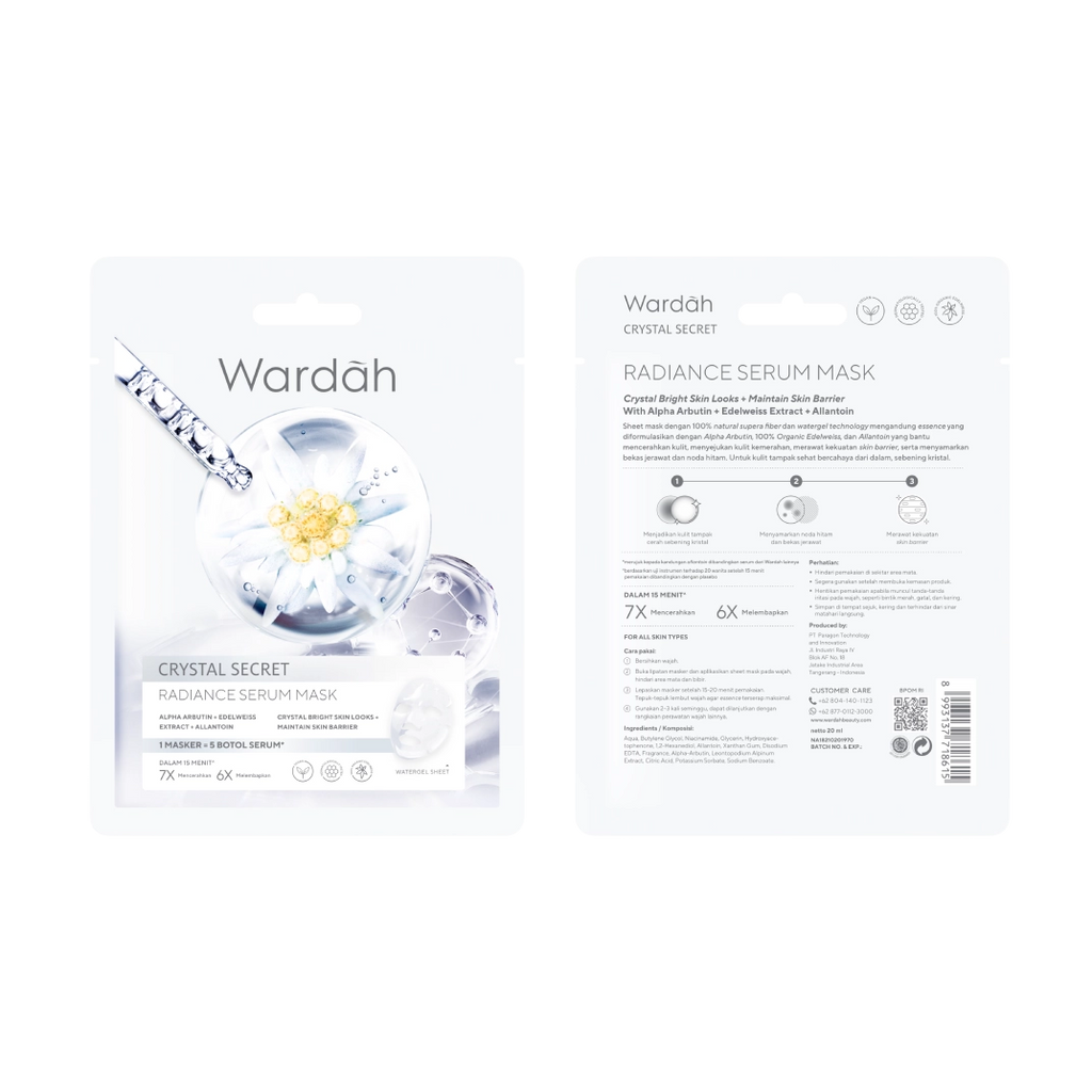 Crystal Secret Radiance Serum Mask