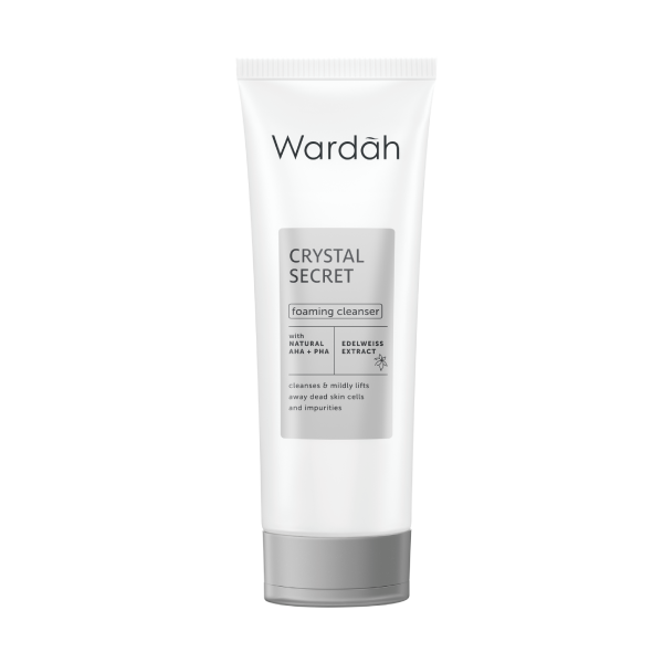Crystal Secret Foaming Cleanser with Natural AHA+PHA