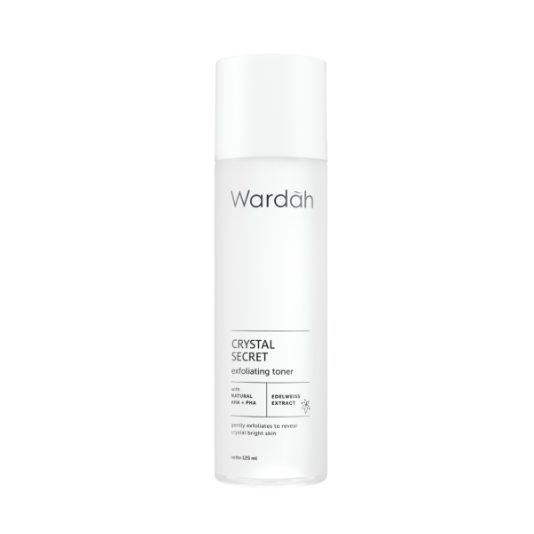 Crystal Secret Exfoliating Toner with Natural AHA+PHA