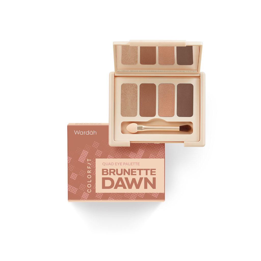 Colorfit Quad Eye Palette Brunette Dawn