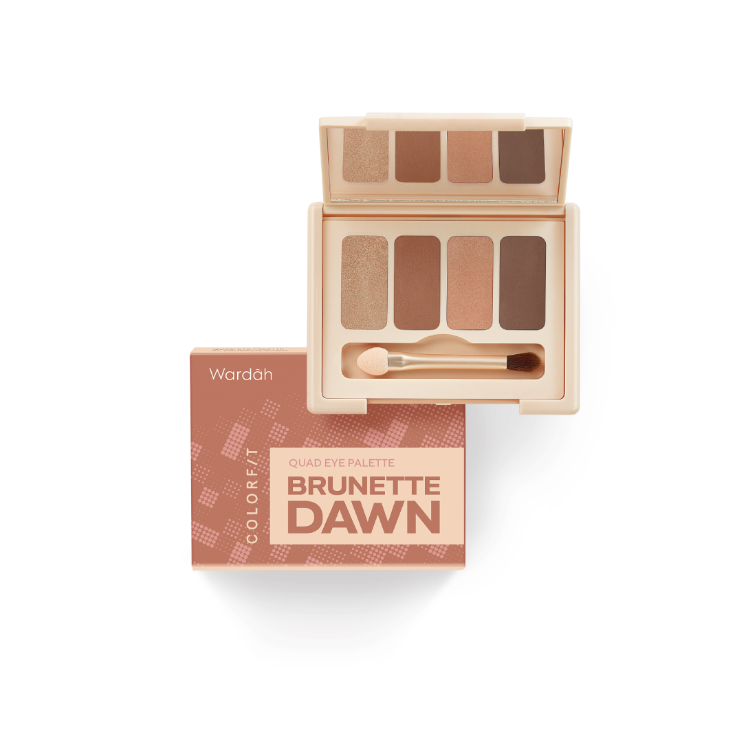 Colorfit Quad Eye Palette Brunette Dawn