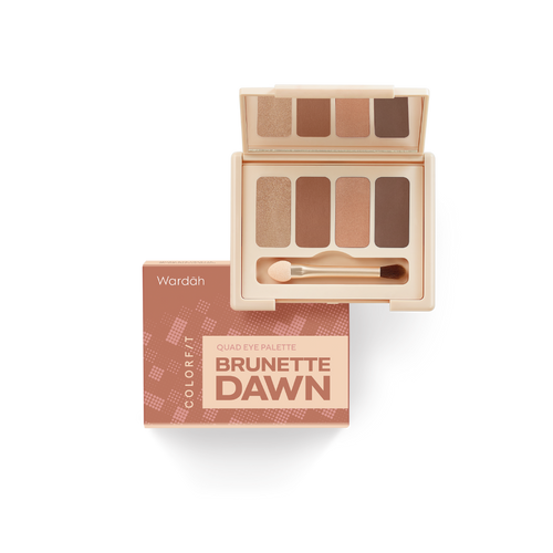 Colorfit Quad Eye Palette Brunette Dawn