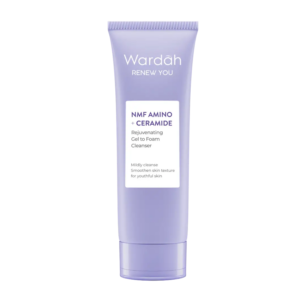 Wardah Renew You NMF Amino + Ceramide Rejuvenating Gel to Foam Cleanser