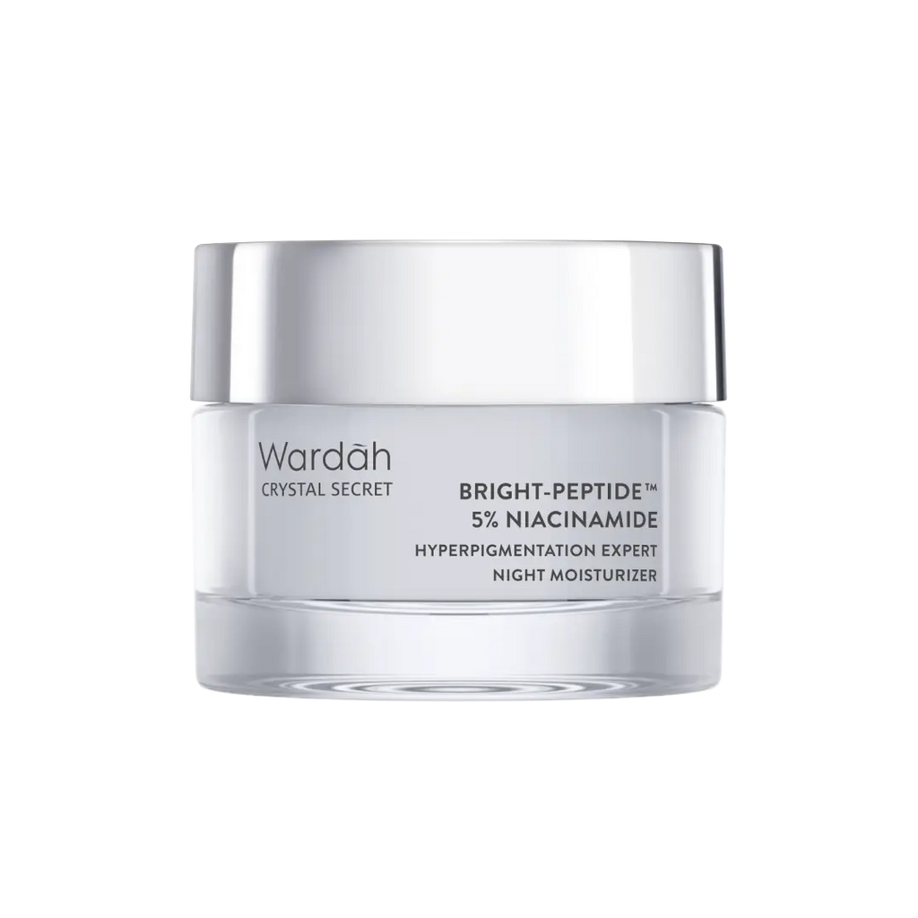 Crystal Secret Bright Peptide + 5% Niacinamide Hyperpigmentation Expert Night Moisturizer