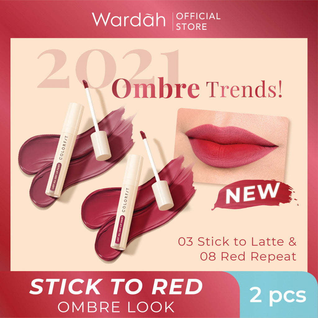 Stick to Red - Red Ombre Look Package #BeautyTrendSetter
