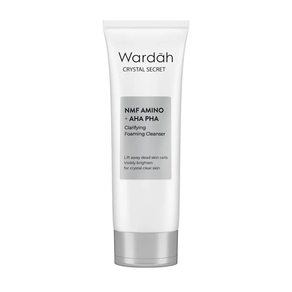 Wardah Crystal Secret NMF Amino + AHA PHA Clarifying Foaming Cleanser