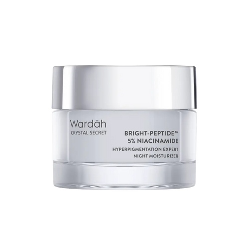Crystal Secret Bright Peptide + 5% Niacinamide Hyperpigmentation Expert Night Moisturizer